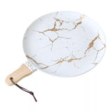 Round Marble Ceramic Platter
