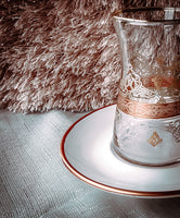 Rose Gold Tea Set