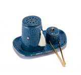 3-Piece Ceramic Incense Burner