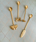 Gold Tea Spoons Set