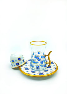 Envy Eye Design Tea and Arabic Coffee Set